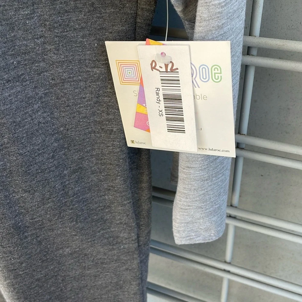 LulaRoe Colorblocked Randy Top-#R-12 - Picture 6 of 12